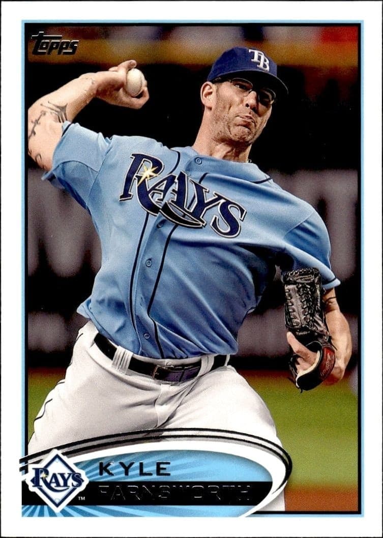 2012 Topps Kyle Farnsworth #573 trading card