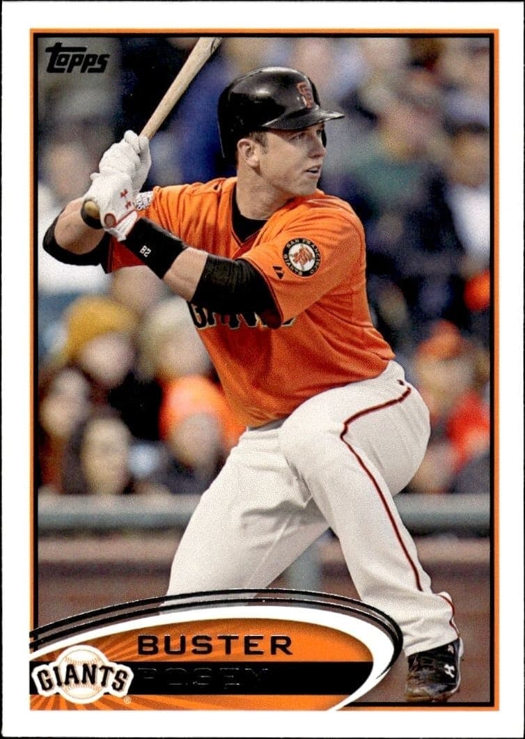 2012 Topps Buster Posey #398 trading card