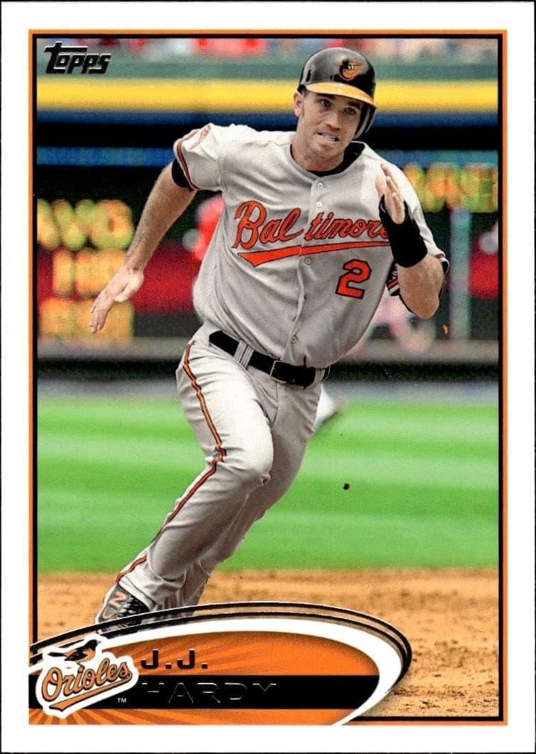 2012 Topps J.J. Hardy #571 trading card