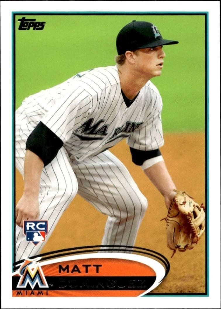 2012 Topps Matt Dominguez #198 trading card