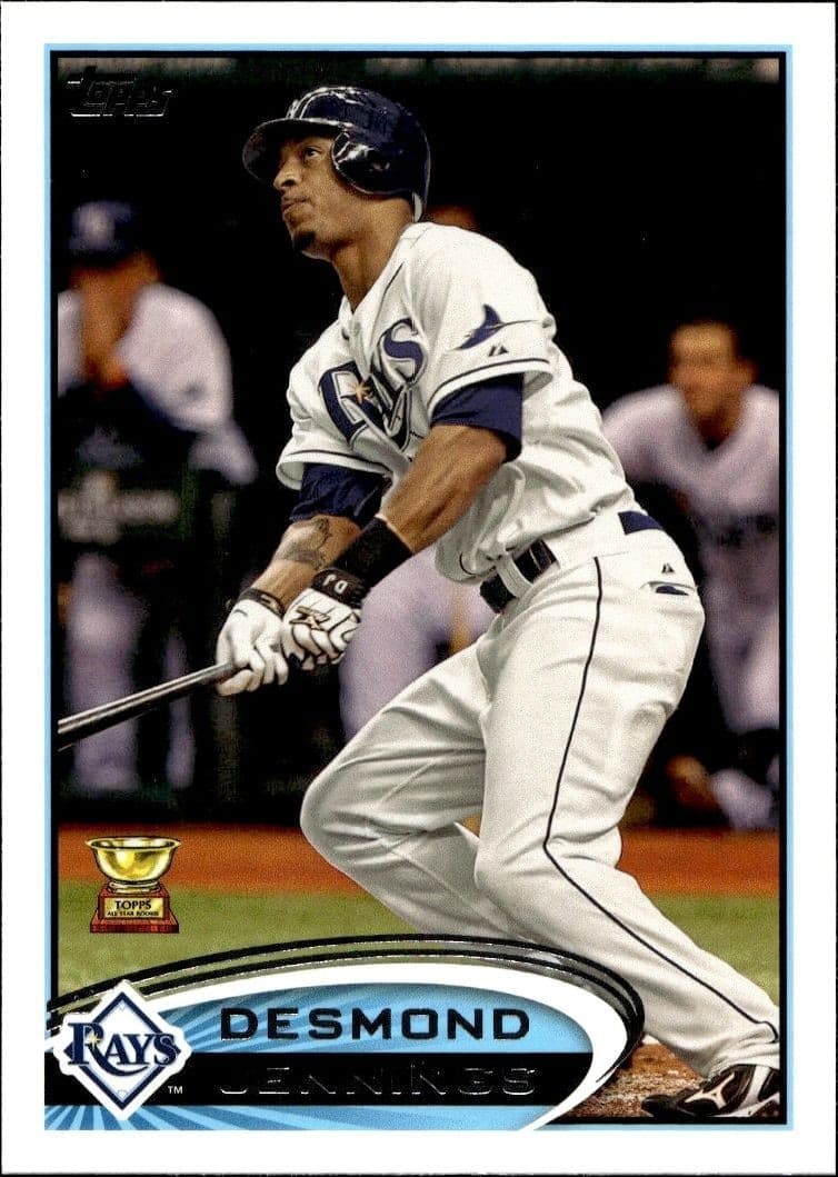 2012 Topps Desmond Jennings #16 trading card