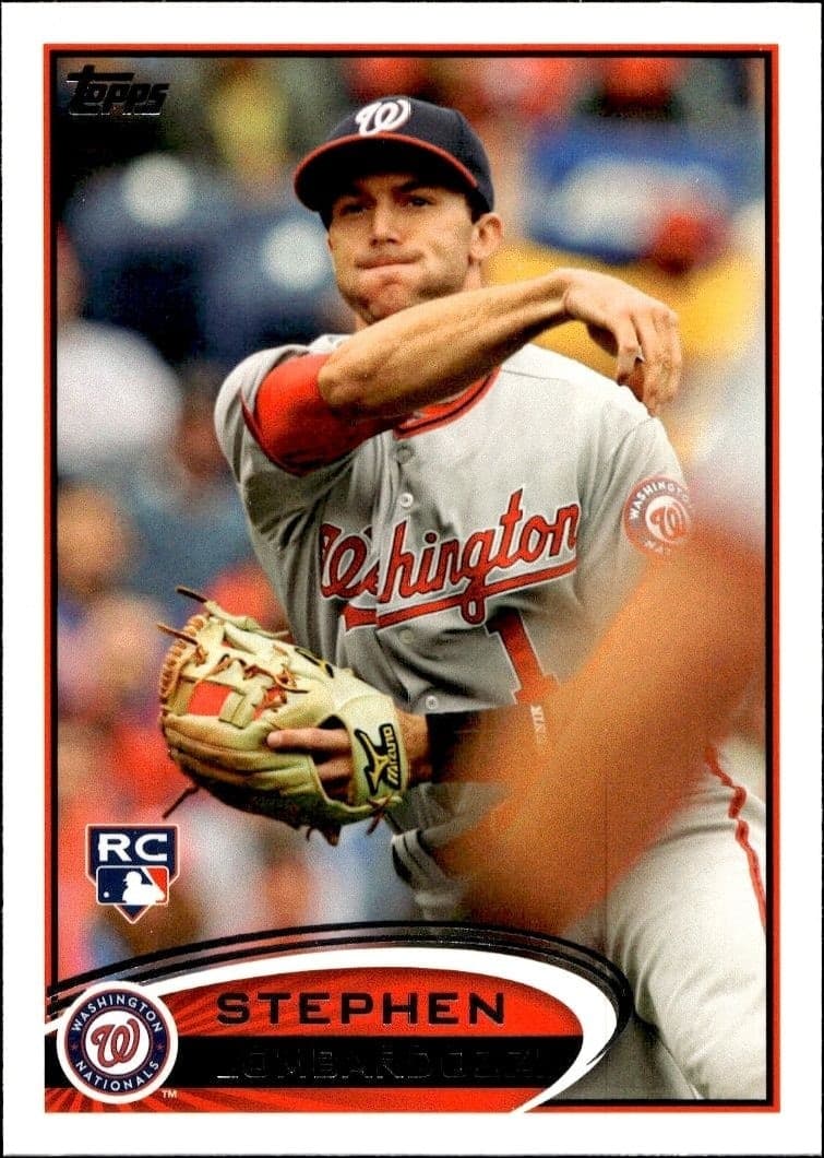 2012 Topps Steve Lombardozzi #134 trading card
