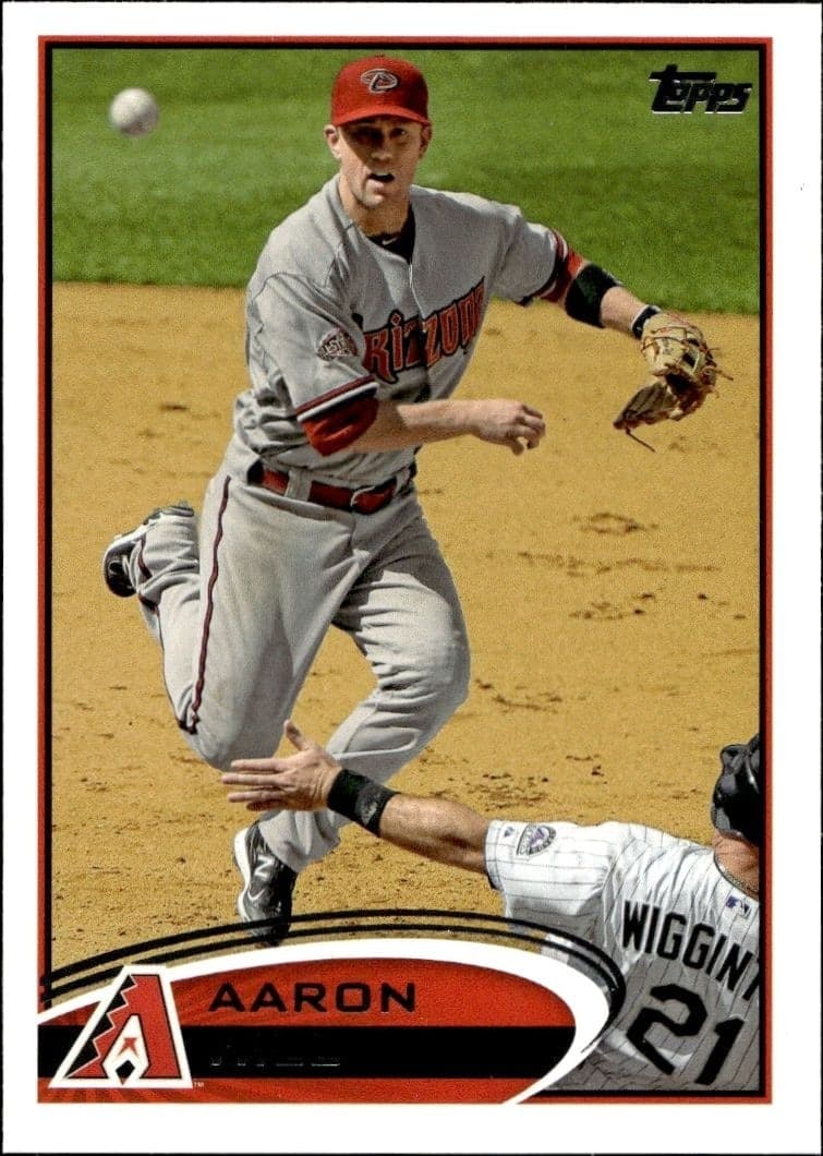 2012 Topps Aaron Hill #527 trading card