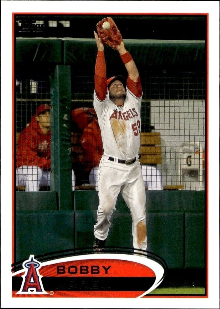 2012 Topps Series 1 Bobby Abreu #188 trading card