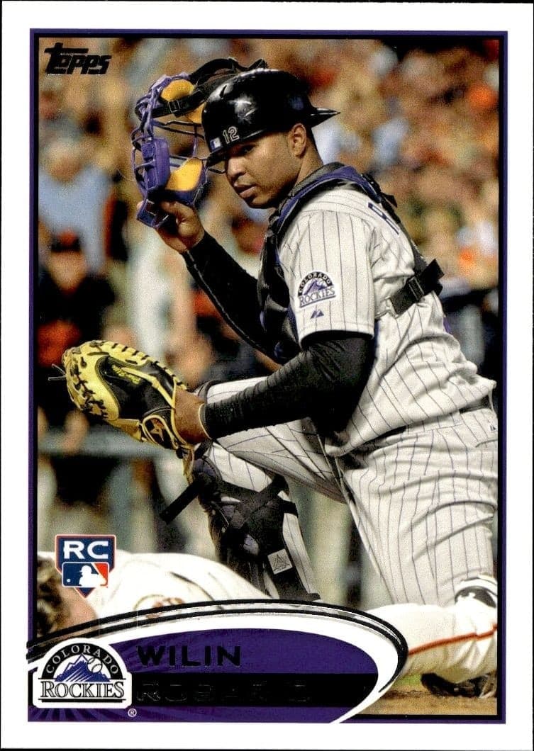 2012 Topps Wilin Rosario #184 trading card