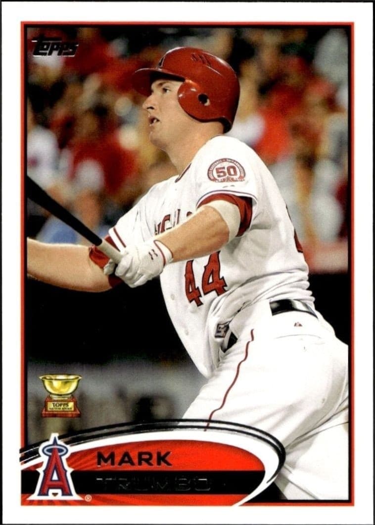 2012 Topps Mark Trumbo #106 trading card