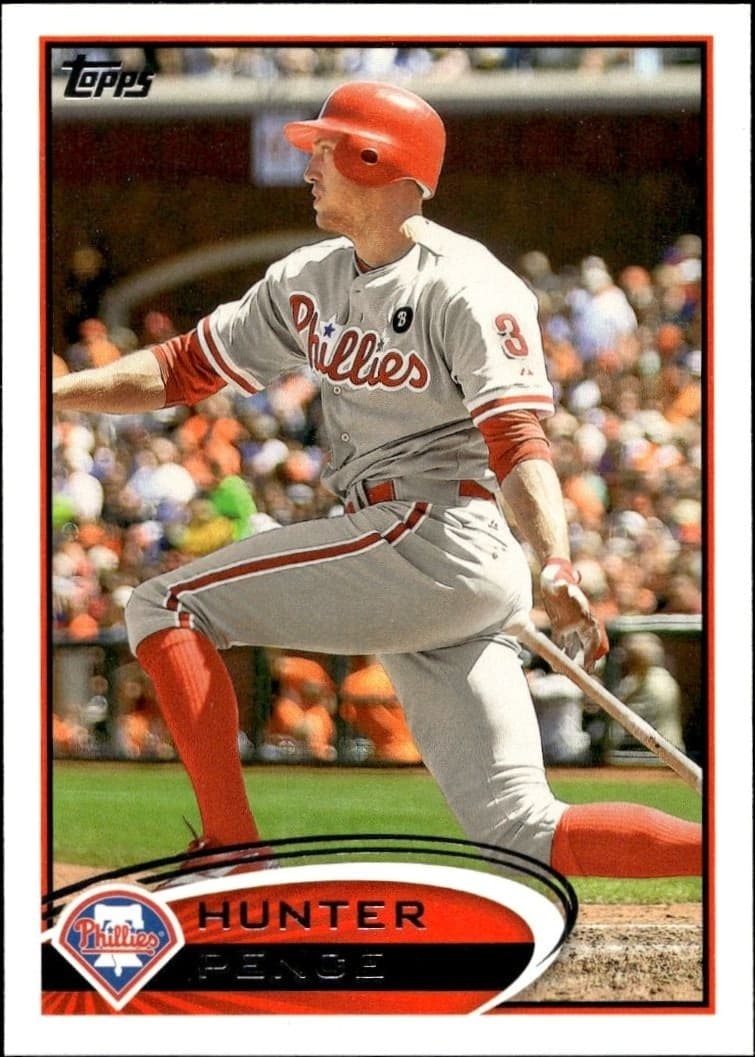 2012 Topps Hunter Pence #120 trading card