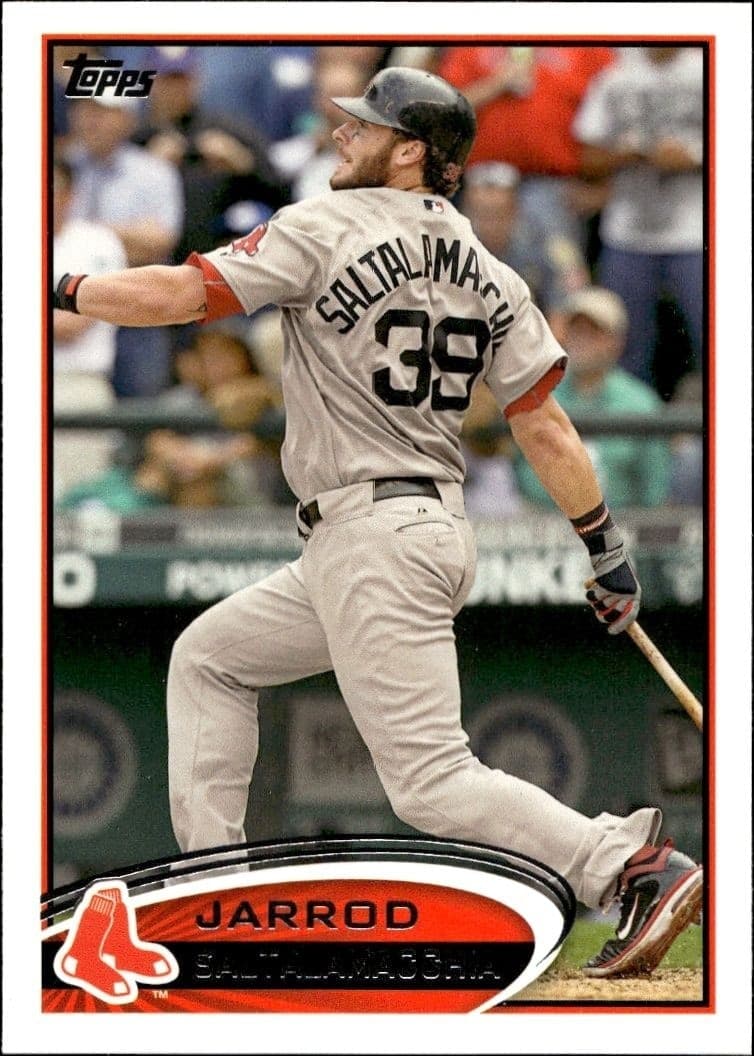 2012 Topps Series 1 Jarrod Saltalamacchia #137 trading card