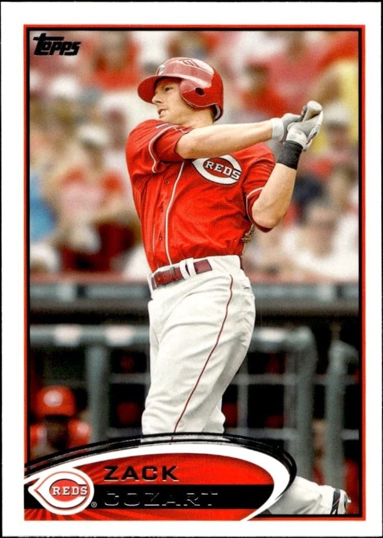 2012 Topps Zack Cozart #557 trading card
