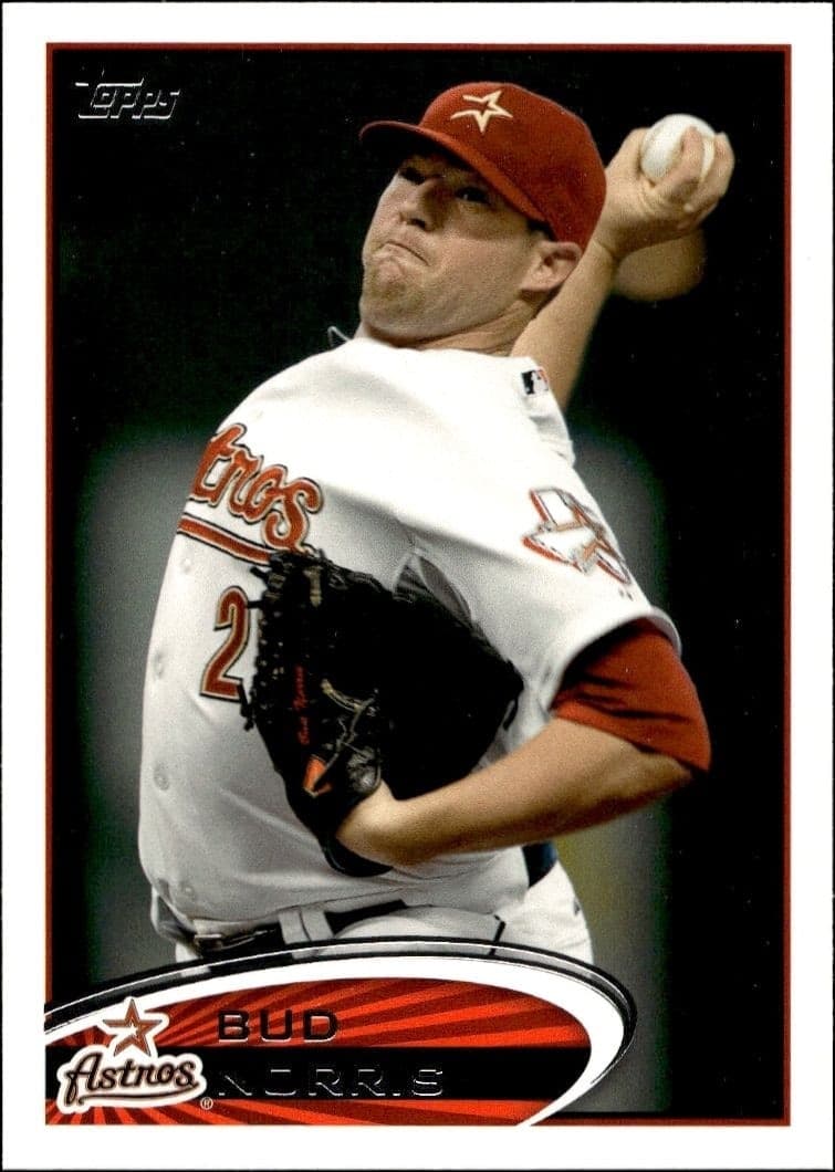 2012 Topps Bud Norris #246 trading card