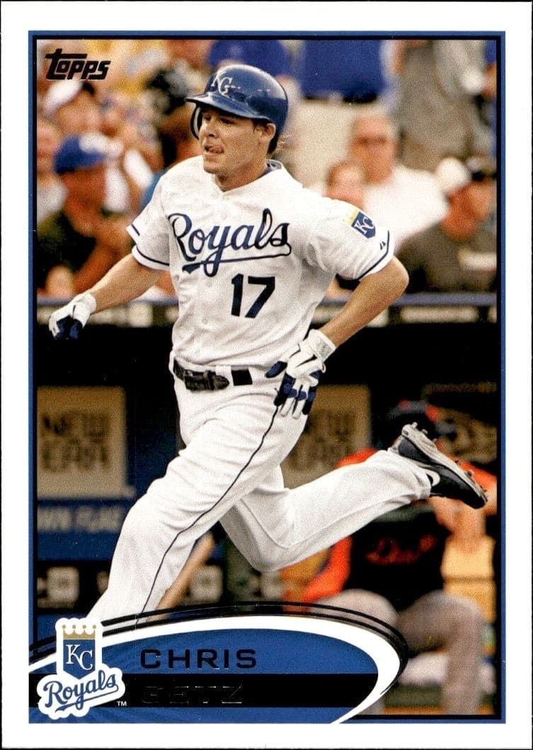 2012 Topps Chris Getz #148 trading card