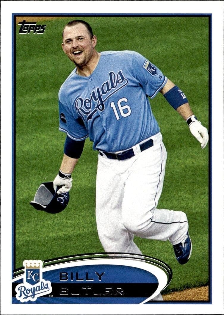 2012 Topps Billy Butler #145 trading card