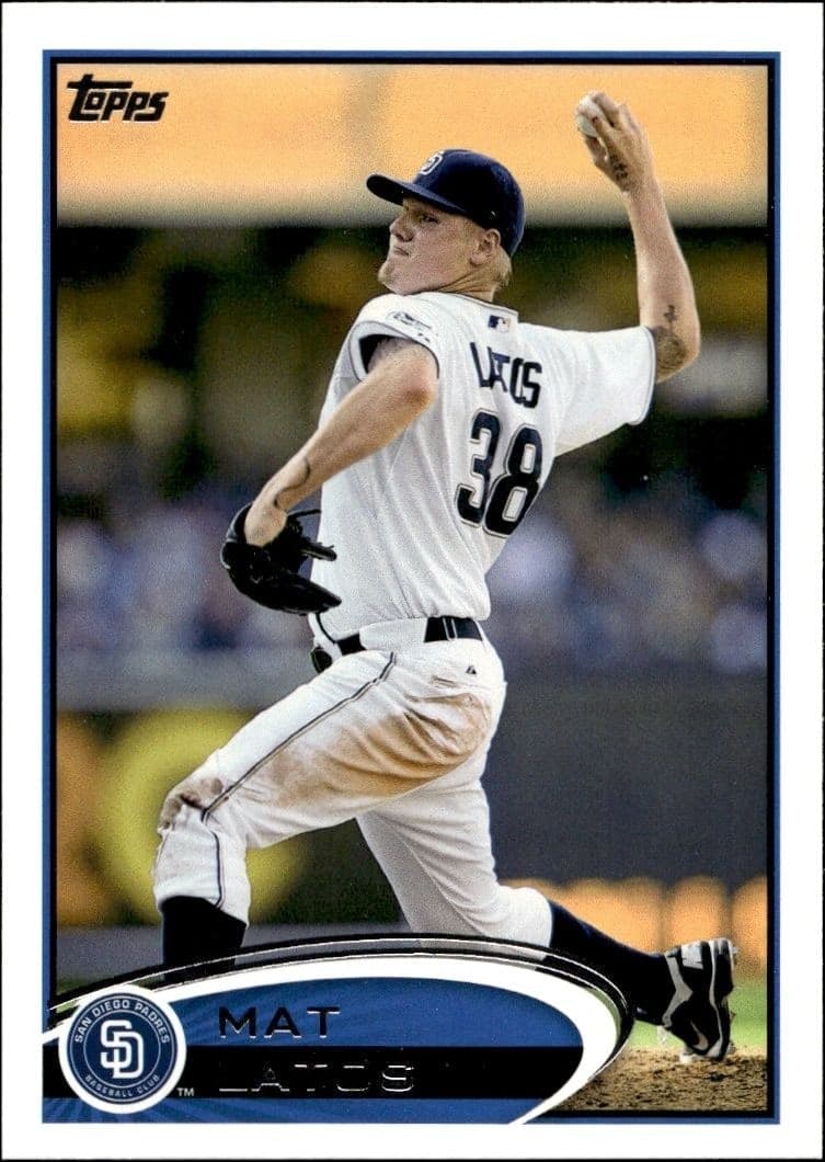2012 Topps Mat Latos #256 trading card