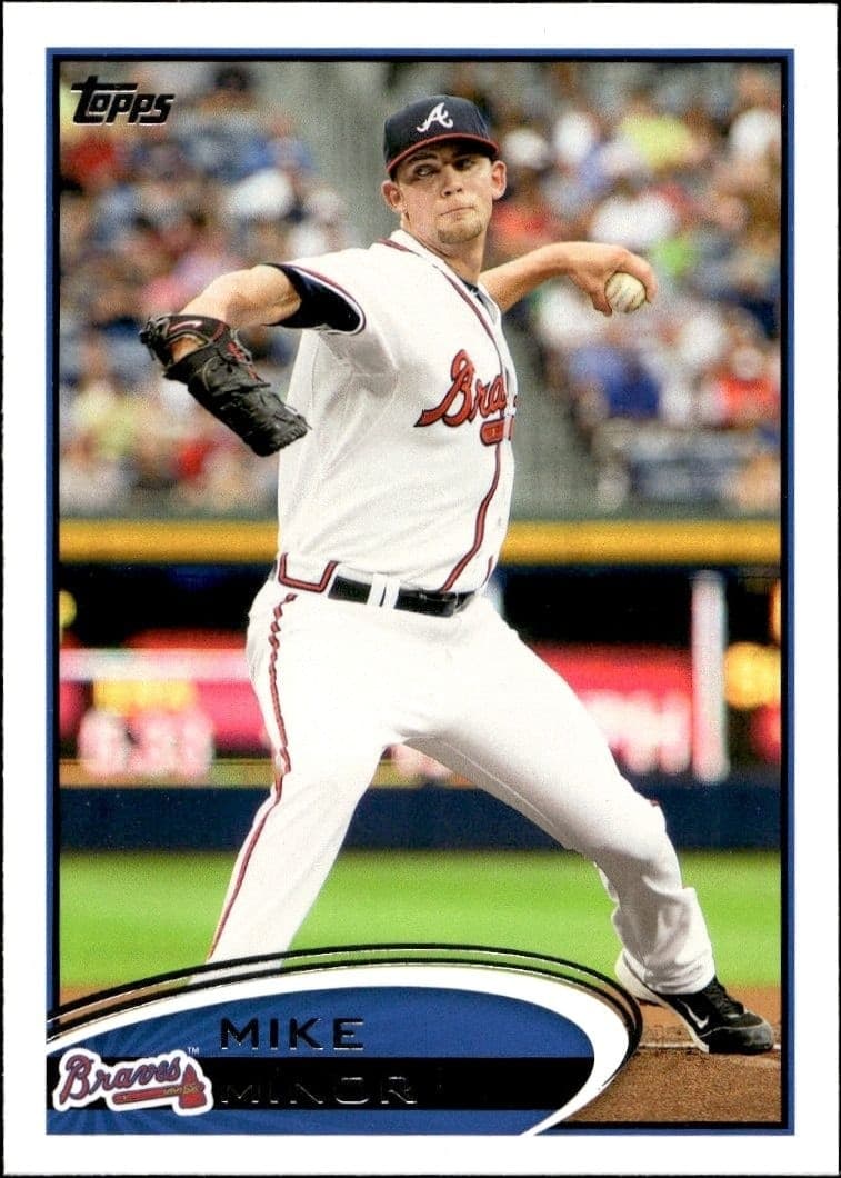 2012 Topps Mike Minor #227 trading card