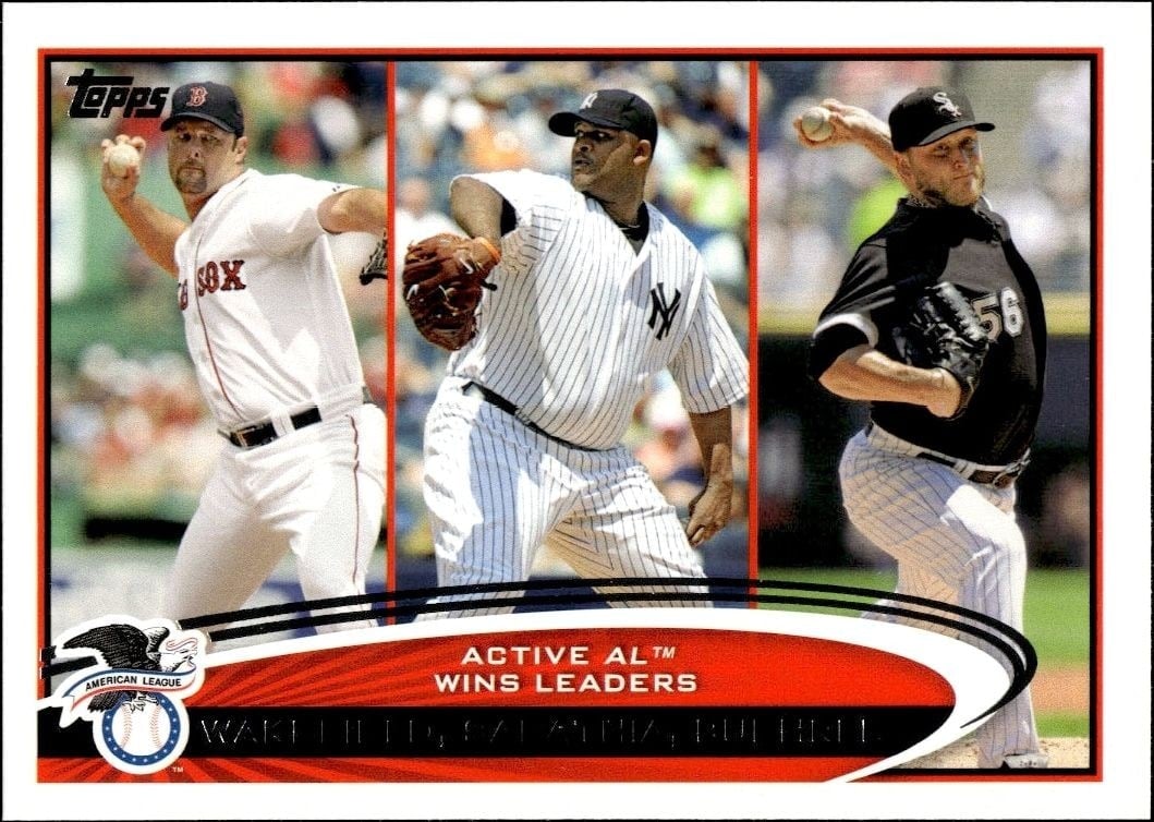 Tim Wakefield 2012 Topps #212 Baseball Trading Card - Front 2012 Topps Tim Wakefield #212 baseball trading card front
