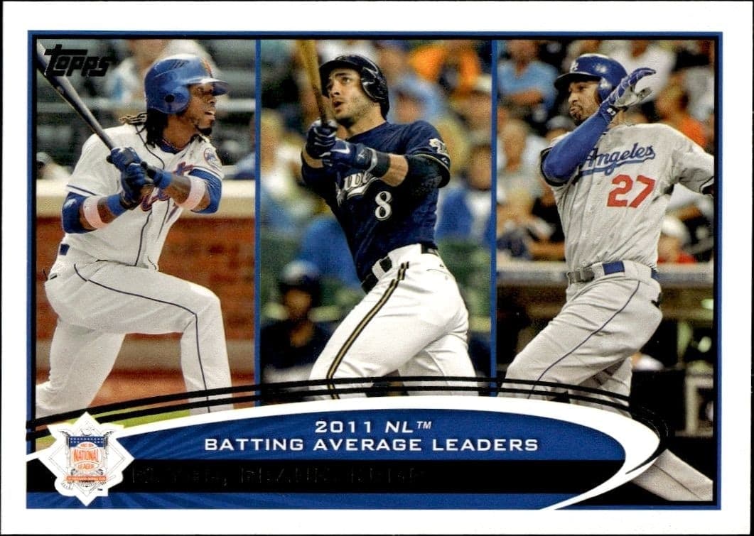 2012 Topps Jose Reyes #181 trading card