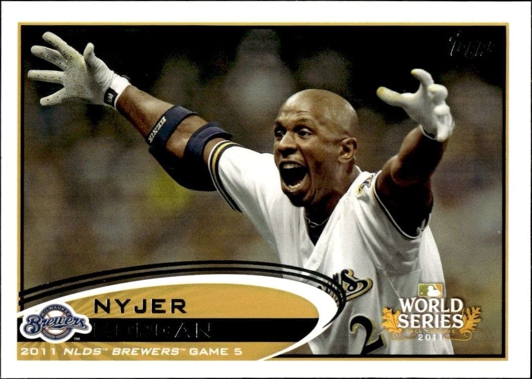 2012 Topps Nyjer Morgan #272 trading card