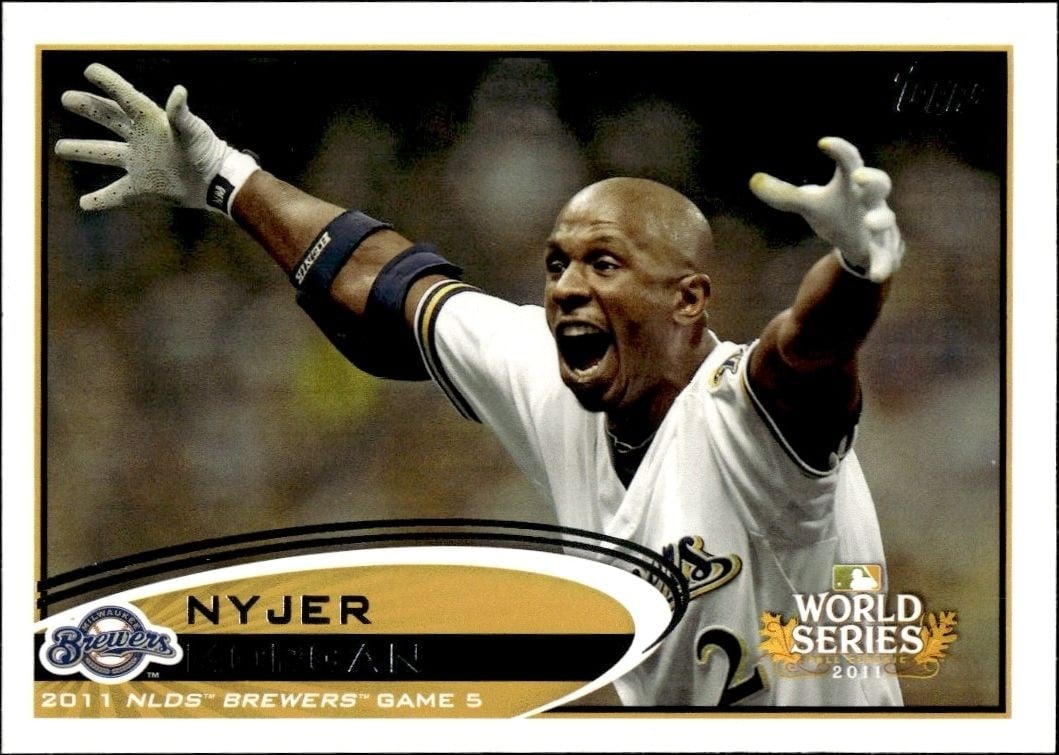 2012 Topps Nyjer Morgan #272 trading card