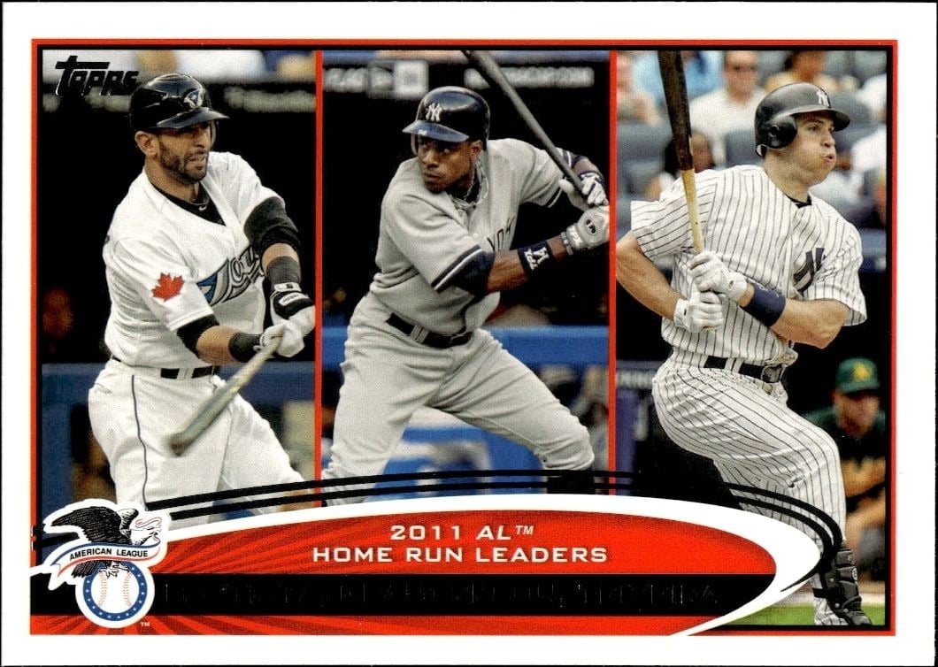 2012 Topps Jose Bautista #302 trading card