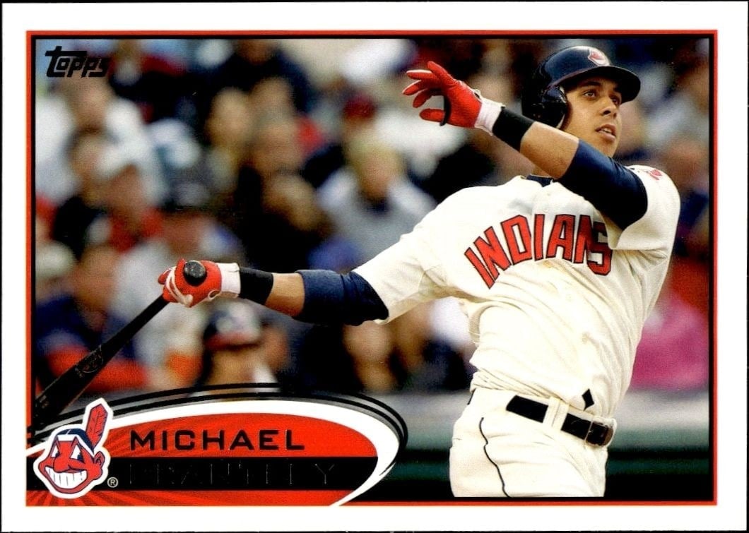 2012 Topps Michael Brantley #182 trading card