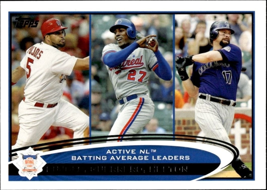 2012 Topps Albert Pujols #124 trading card