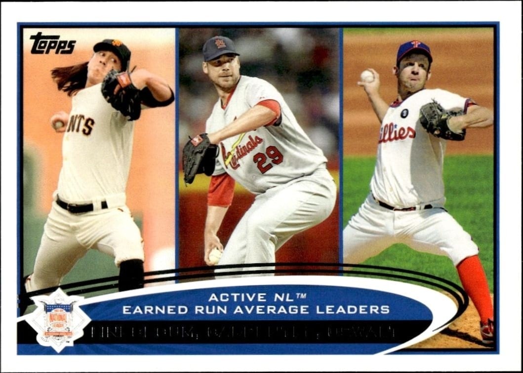 2012 Topps Tim Lincecum #92 trading card