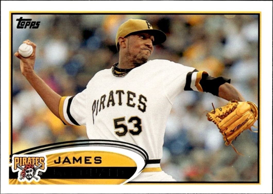 James McDonald 2012 Topps #241 Baseball Trading Card - Front 2012 Topps James McDonald #241 baseball trading card front