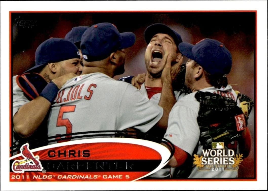 2012 Topps Chris Carpenter #264 trading card
