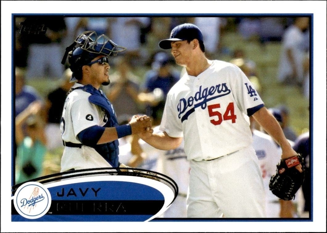 Javy Guerra 2012 Topps #88 Baseball Trading Card - Front 2012 Topps Javy Guerra #88 baseball trading card front
