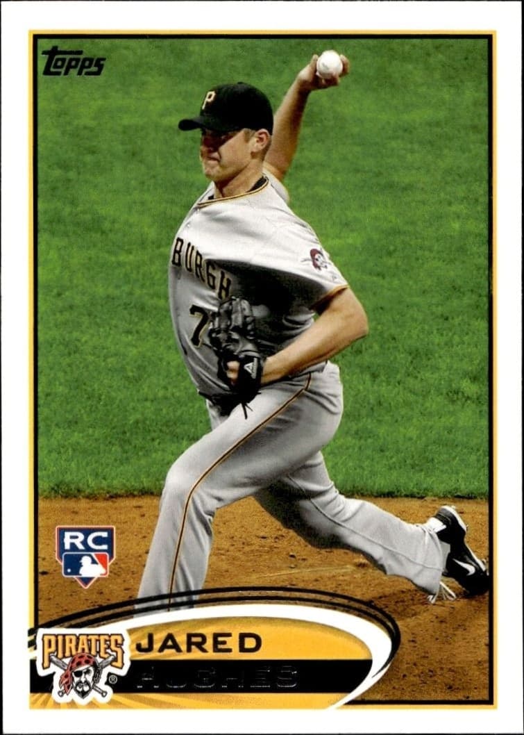 2012 Topps Jared Hughes #175 trading card