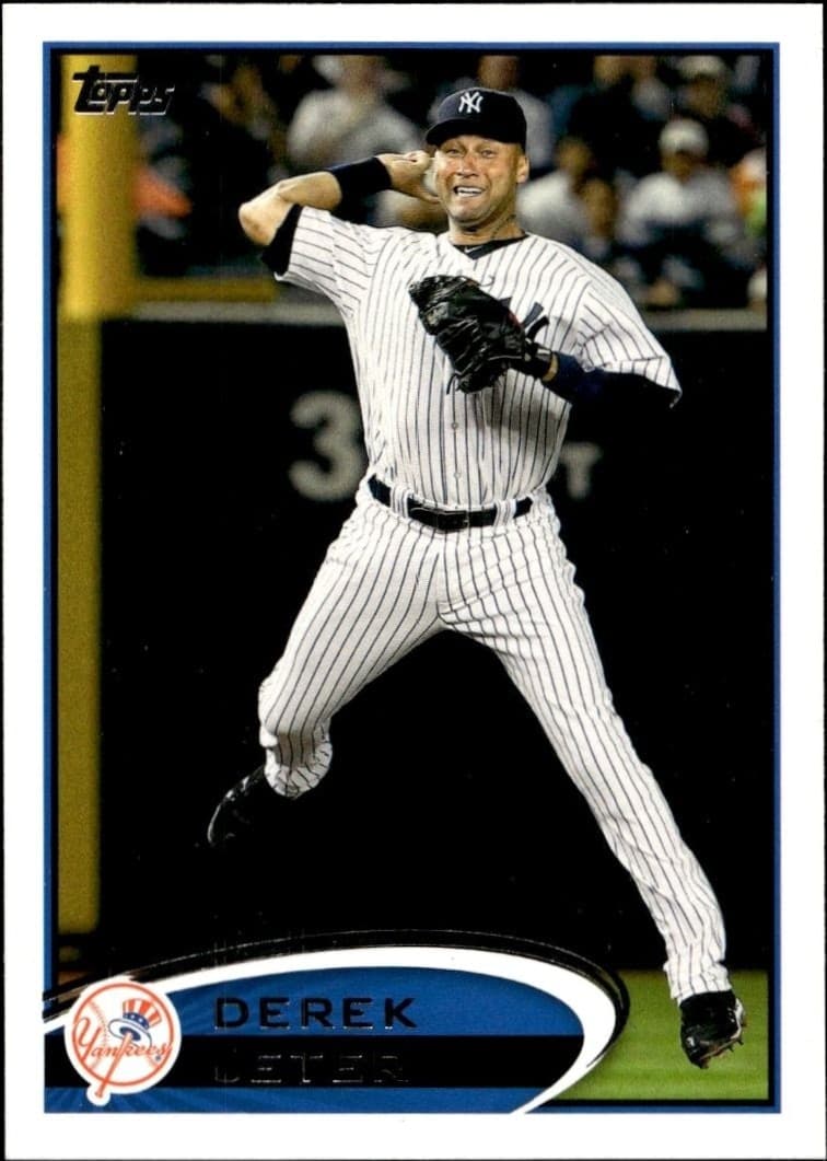 2012 Topps Derek Jeter #30 trading card