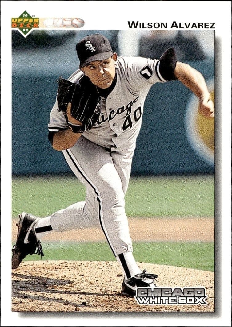 1992 Upper-Deck Wilson Alvarez #573 trading card