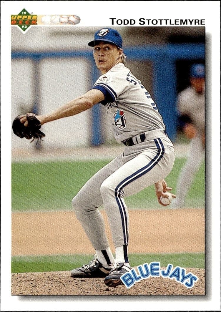 1992 Upper-Deck Todd Stottlemyre #371 trading card