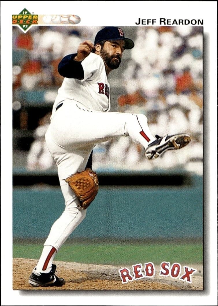 1992 Upper-Deck Jeff Reardon #501 trading card