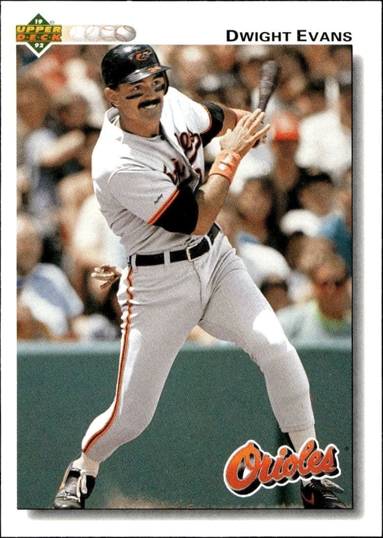 1992 Upper-Deck Dwight Evans #248 trading card