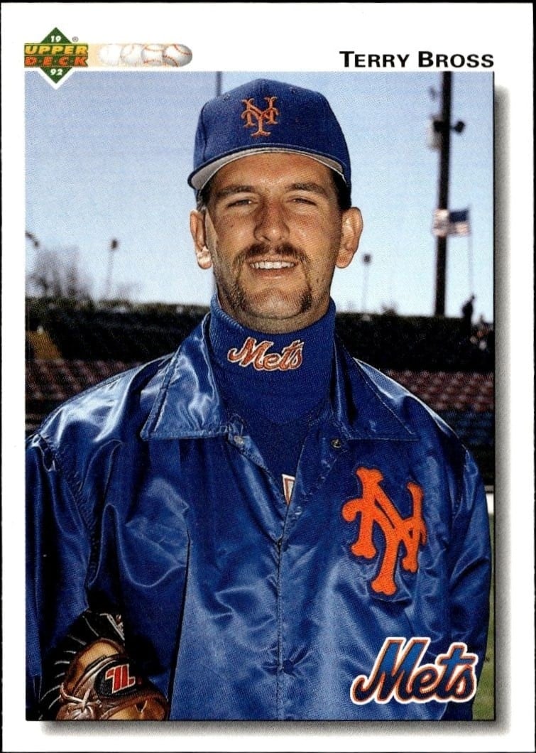 Terry Bross 1992 Upper Deck #531 Baseball Trading Card - Front 1992 Upper Deck Terry Bross #531 baseball trading card front