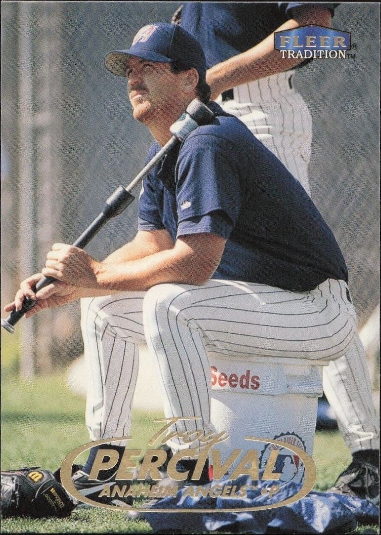 1998 Fleer Tradition Troy Percival #263 trading card
