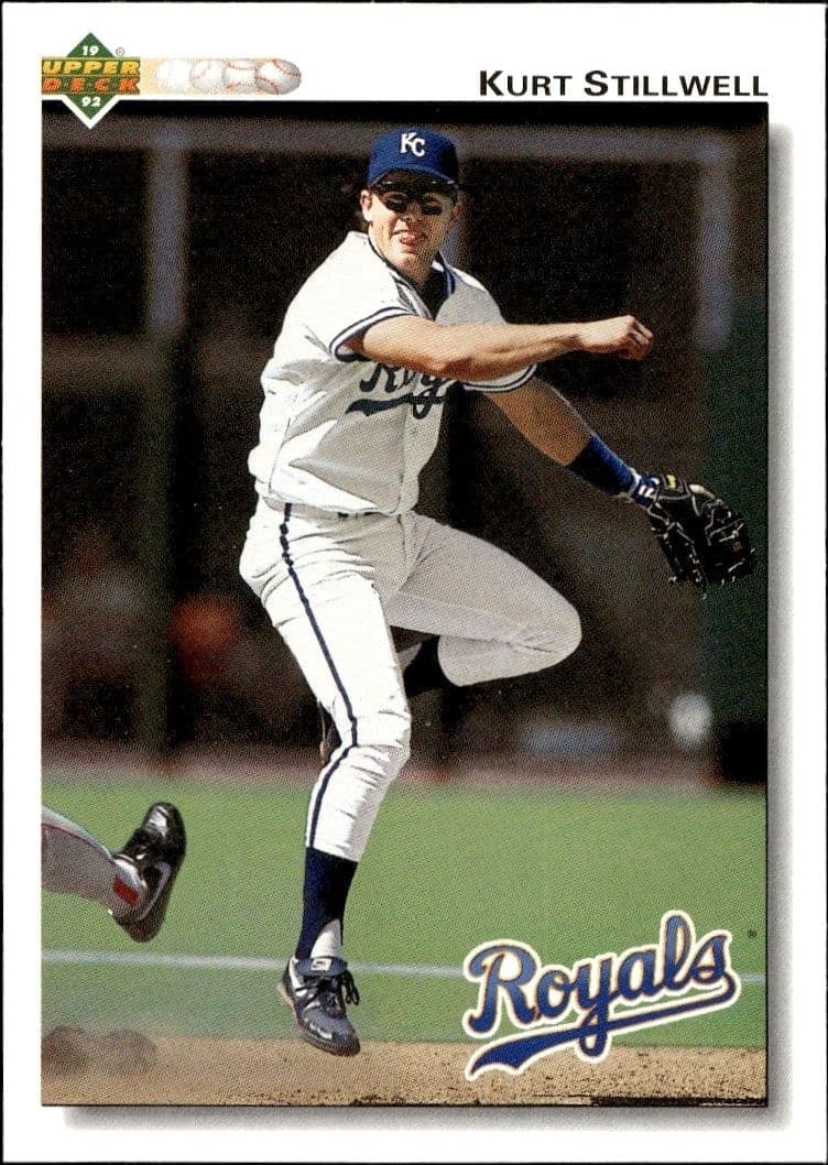 1992 Upper-Deck Kurt Stillwell #329 trading card