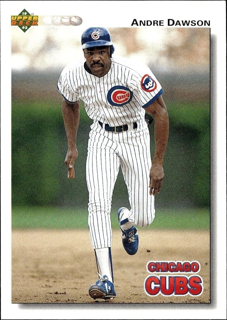 1992 Upper-Deck Andre Dawson #124 trading card