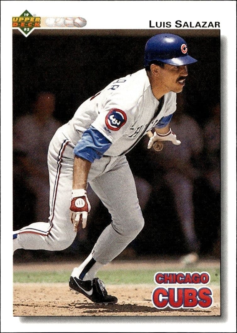 1992 Upper-Deck Luis Salazar #638 trading card