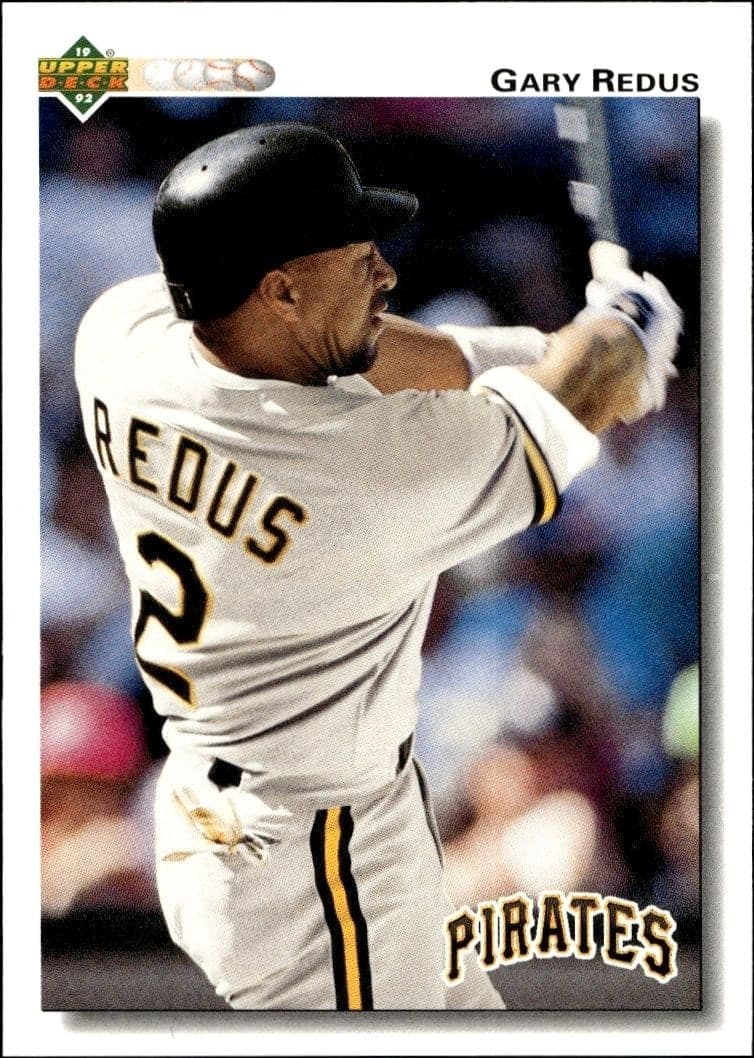 1992 Upper-Deck Gary Redus #519 trading card