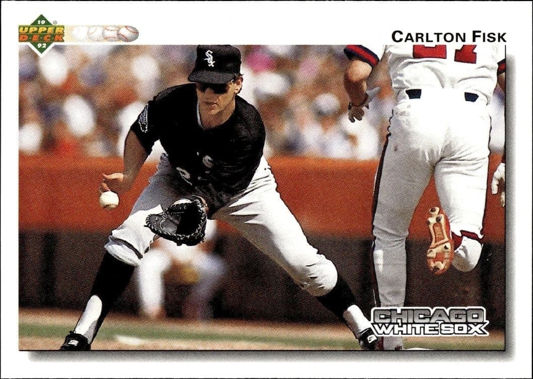 1992 Upper-Deck Carlton Fisk #571 trading card