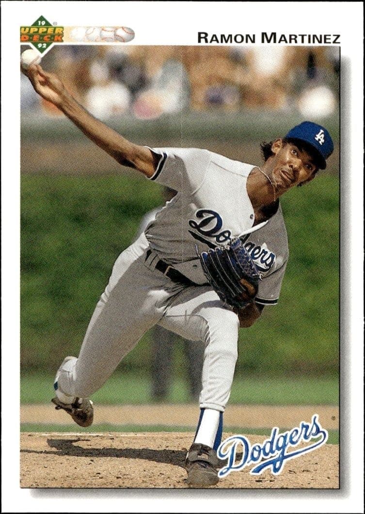 1992 Upper-Deck Ramon Martinez #346 trading card
