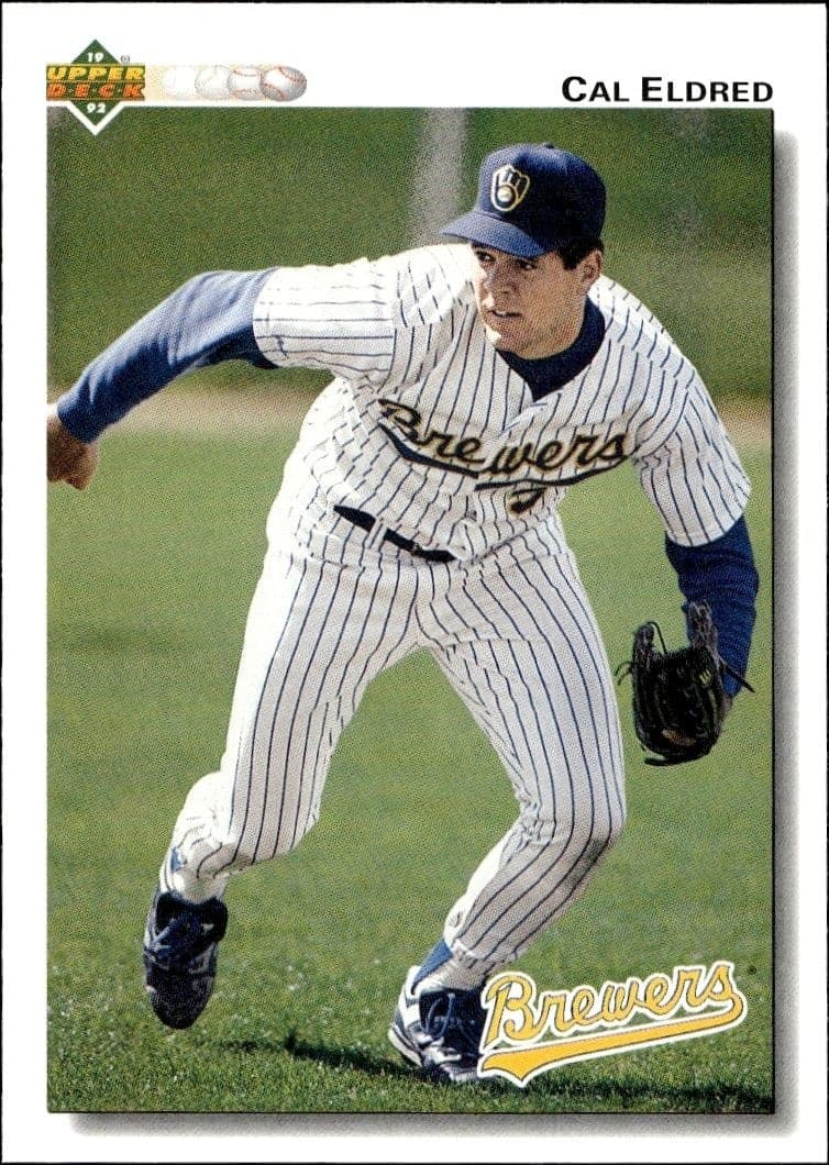 1992 Upper-Deck Cal Eldred #477 trading card