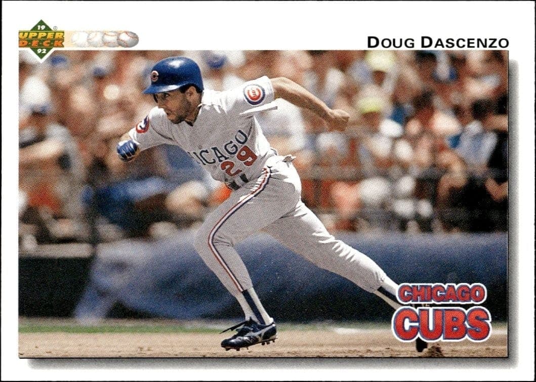 1992 Upper-Deck Doug Dascenzo #239 trading card