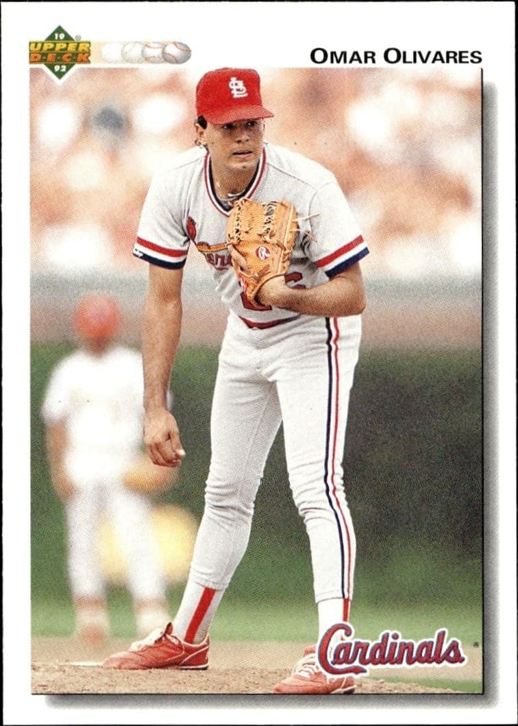1992 Upper-Deck Omar Olivares #478 trading card