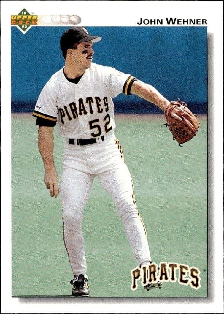 John Wehner 1992 Upper Deck #469 Baseball Trading Card - Front 1992 Upper Deck John Wehner #469 baseball trading card front