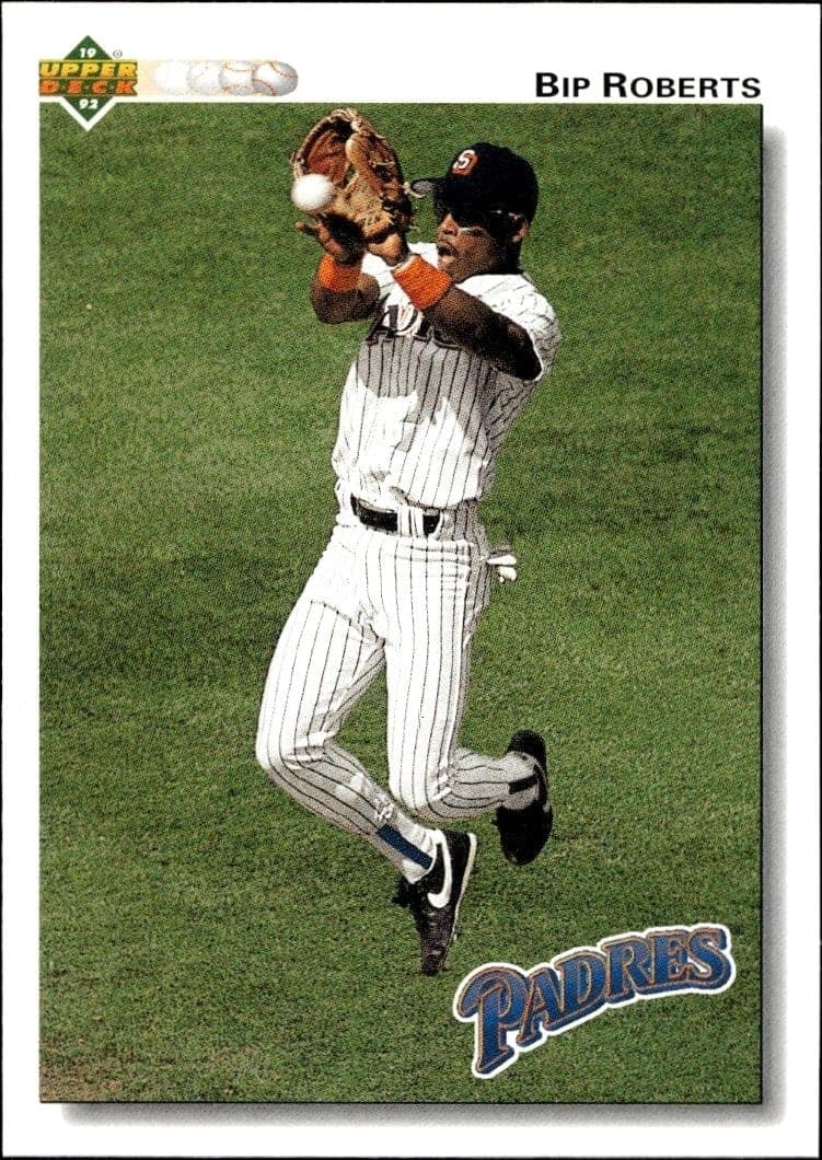 1992 Upper-Deck Bip Roberts #141 trading card