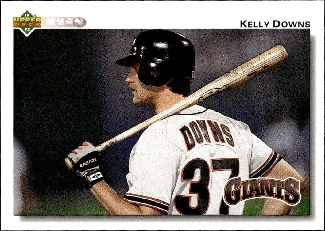 1992 Upper-Deck Kelly Downs #583 trading card