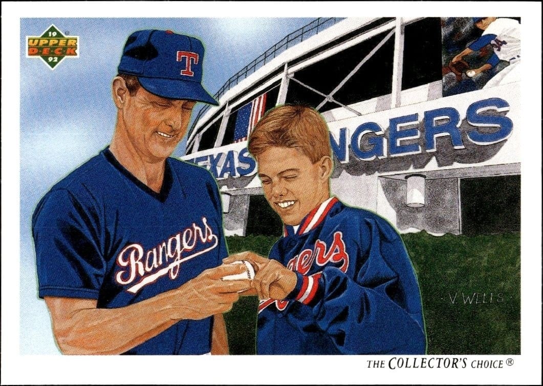 Checklist 1992 Upper Deck #92 Baseball Trading Card - Front 1992 Upper Deck Checklist #92 baseball trading card front